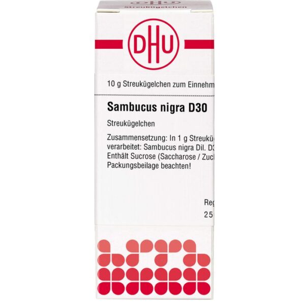 SAMBUCUS NIGRA D 30 Globuli 10 g