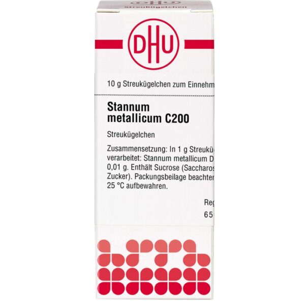 STANNUM METALLICUM C 200 Globuli 10 g