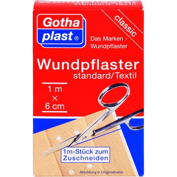 GOTHAPLAST Wundpfl.stand.6 cmx1 m 1 St.