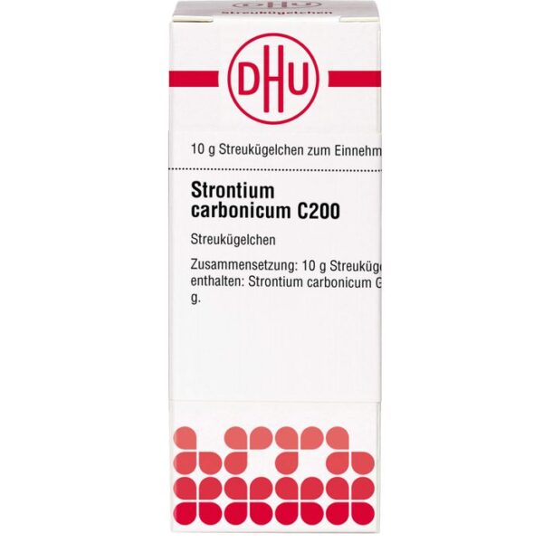 STRONTIUM CARBONICUM C 200 Globuli 10 g