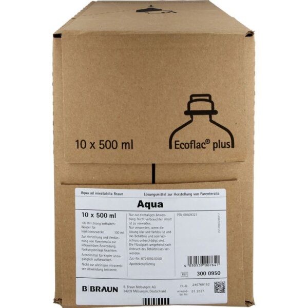 AQUA AD injectabilia Ecoflac Plus Infusionslsg. 5000 ml