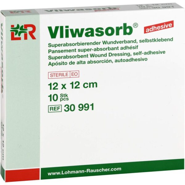 VLIWASORB adhesive superabso.Komp.sk.st.12x12 cm 10 St.