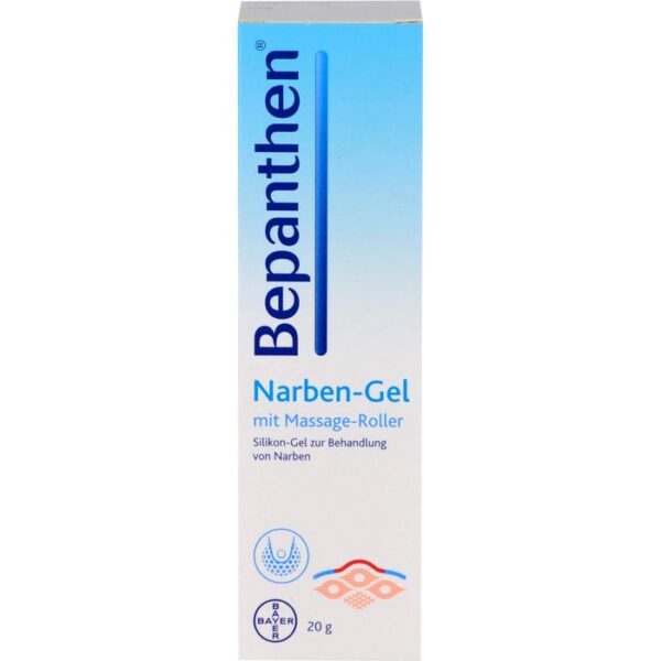 BEPANTHEN Narben-Gel mit Massage-Roller 20 g