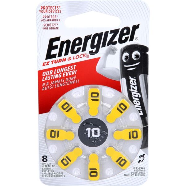 ENERGIZER Hörgerätebatterie 10 8 St.