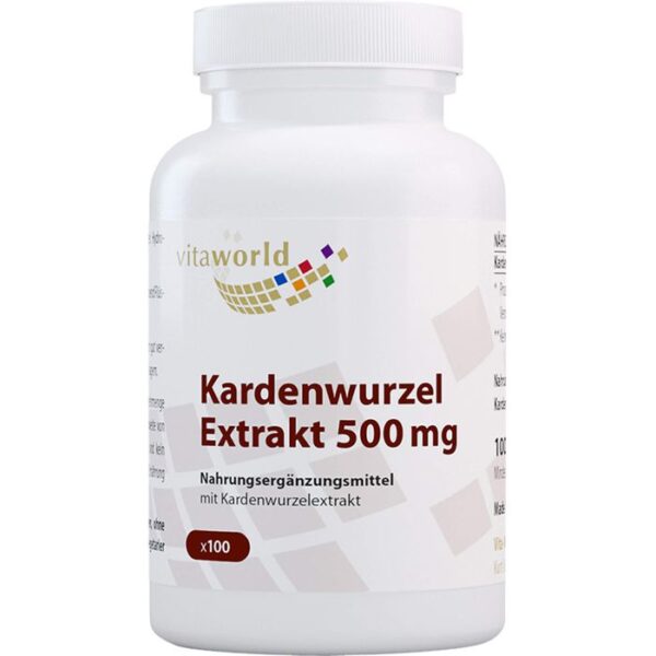 KARDENWURZEL 500 mg Kapseln 100 St.