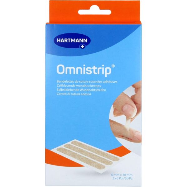 OMNISTRIP Wundnahtstreifen 6x38 mm 2 St.