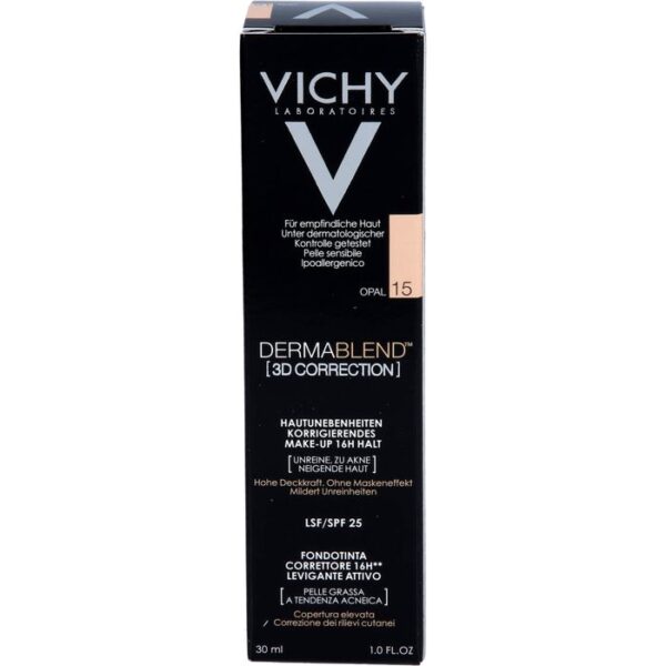 VICHY DERMABLEND 3D Make-up 15 30 ml