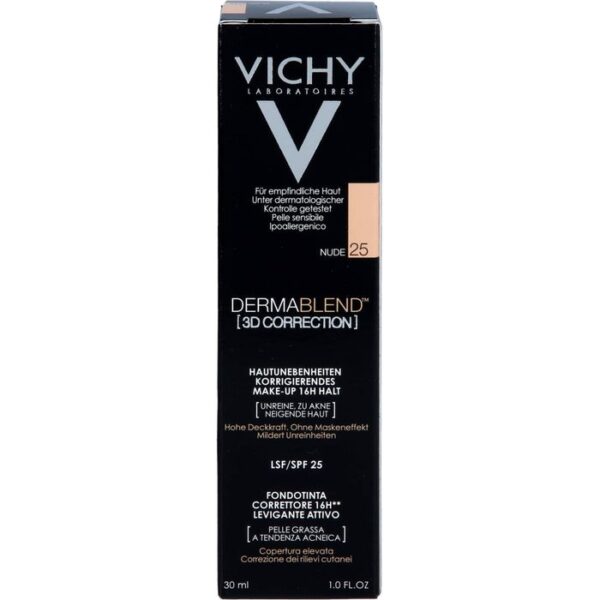 VICHY DERMABLEND 3D Make-up 25 30 ml