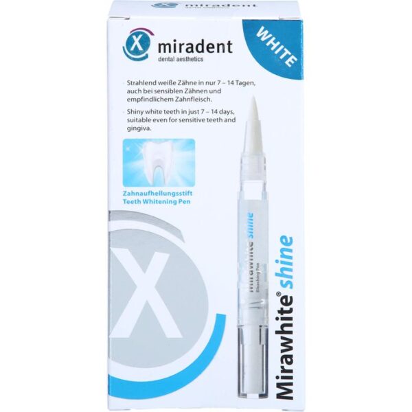 MIRADENT Mirawhite shine Gel 1,8 ml