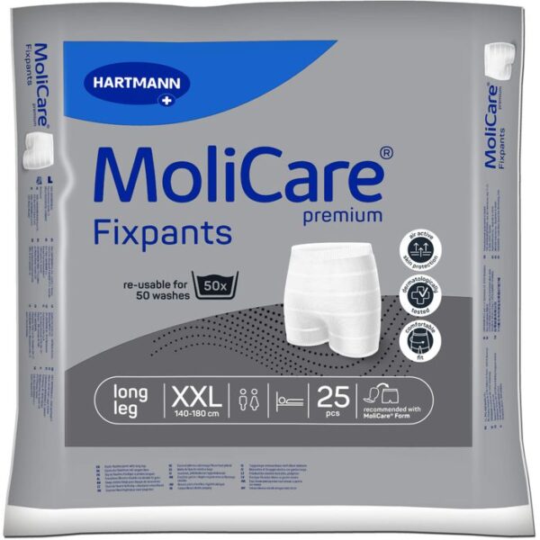 MOLICARE Premium Fixpants long leg Gr.XXL 25 St.