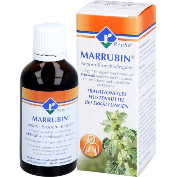 MARRUBIN Andorn-Bronchialtropfen 50 ml