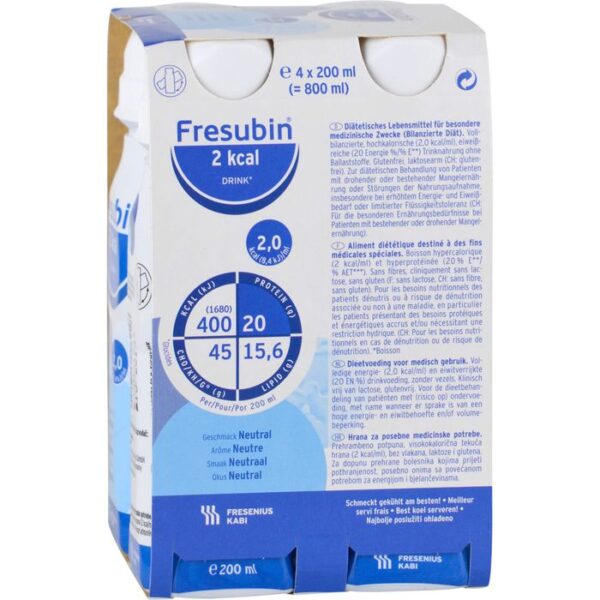 FRESUBIN 2 kcal DRINK Neutral Trinkflasche 800 ml