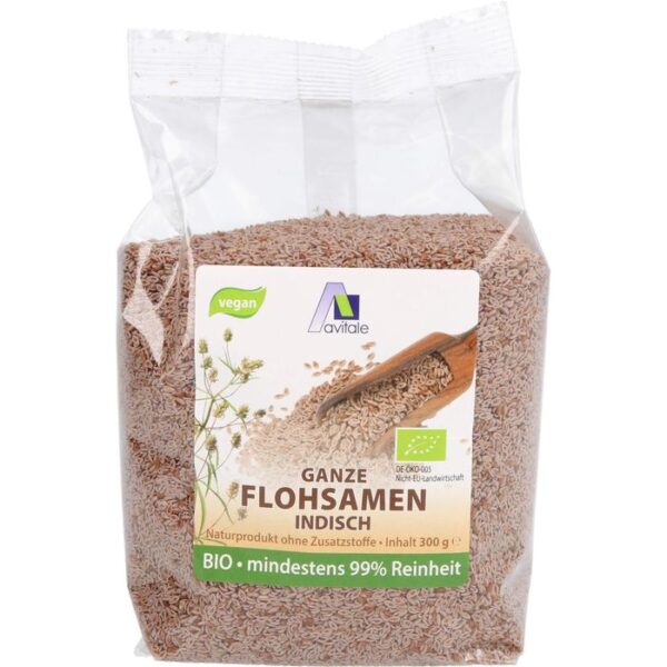 FLOHSAMEN INDISCH ganz Bio 300 g