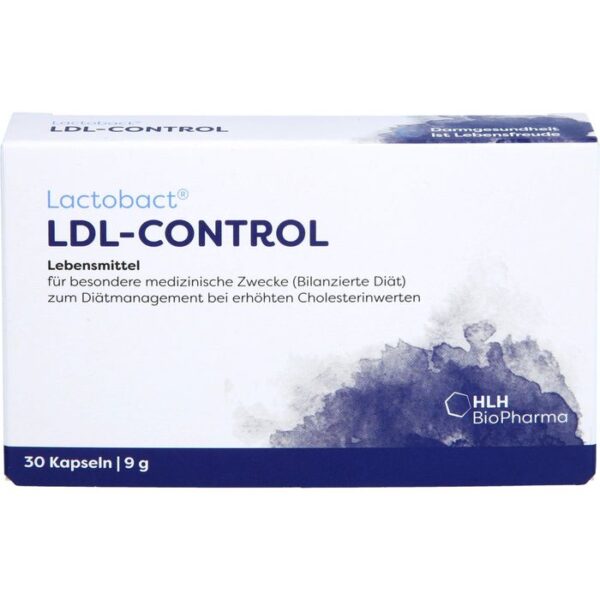 LACTOBACT LDL-Control magensaftresistente Kapseln 30 St.