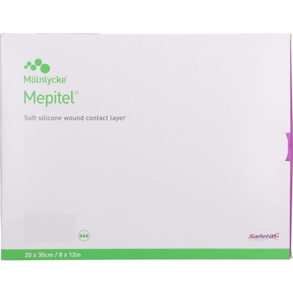 MEPITEL Silikon Netzverband 20x30 cm steril 5 St.