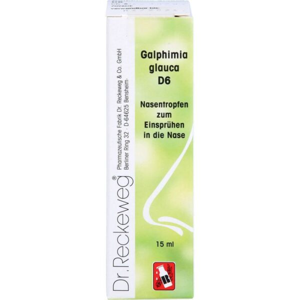 GALPHIMIA GLAUCA D 6 Nasenspray 15 ml