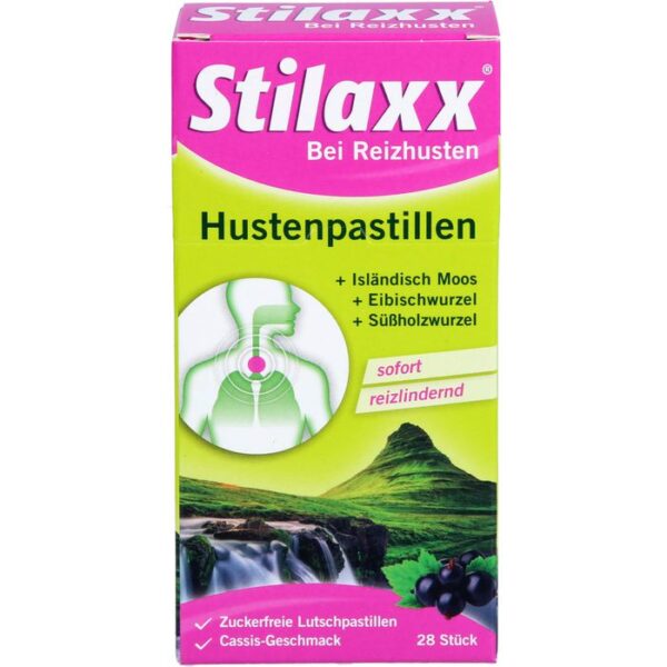 STILAXX Hustenpastillen Isländisch Moos 28 St.