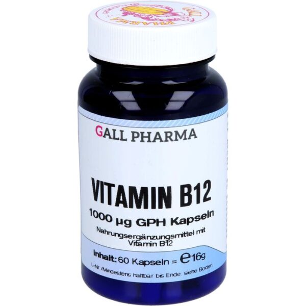 VITAMIN B12 1000 µg GPH Kapseln 60 St.