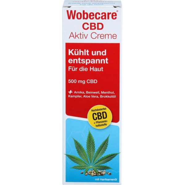 WOBECARE CBD Aktiv Creme 100 ml