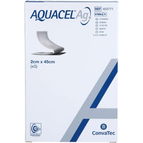 AQUACEL Ag 2x45 cm Tamponaden 5 St.