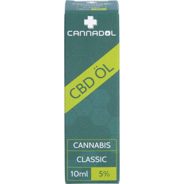 CBD 5% Bio Cannadol Hanfextrakt Classic Tropfen 10 ml