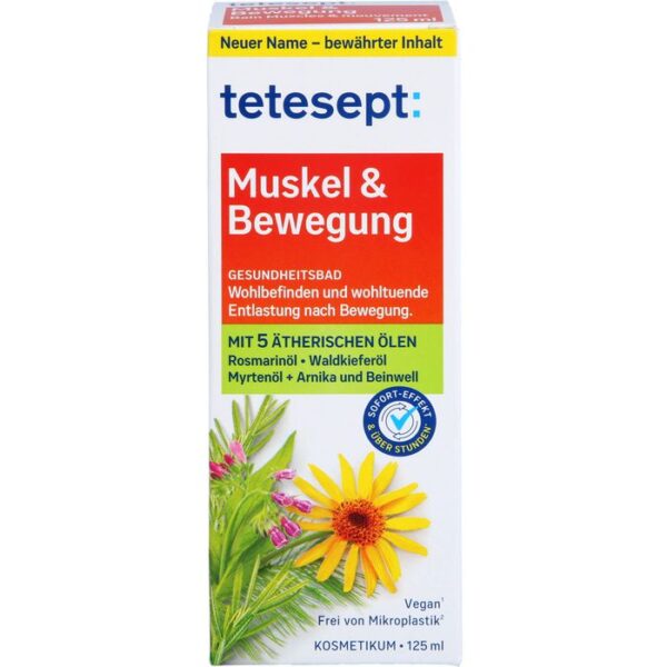 TETESEPT Muskel & Bewegung Bad 125 ml