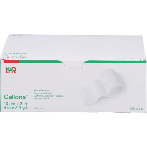 CELLONA Synthetikwatte 10 cmx3 m 4 St.