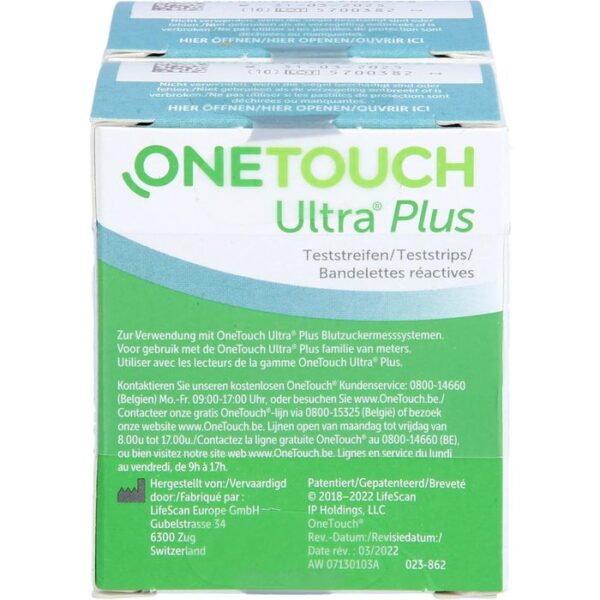 ONE TOUCH Ultra Plus Teststreifen 100 St.