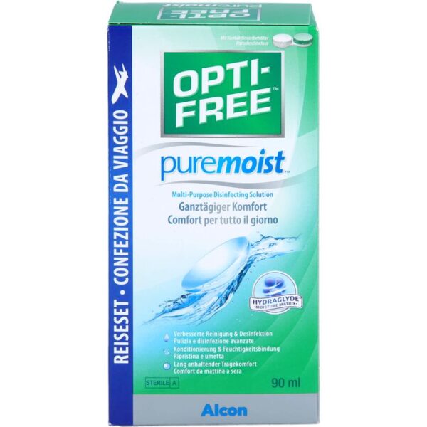 OPTI-FREE PureMoist Multif.-Desinf.Lsg.Reiseset 90 ml