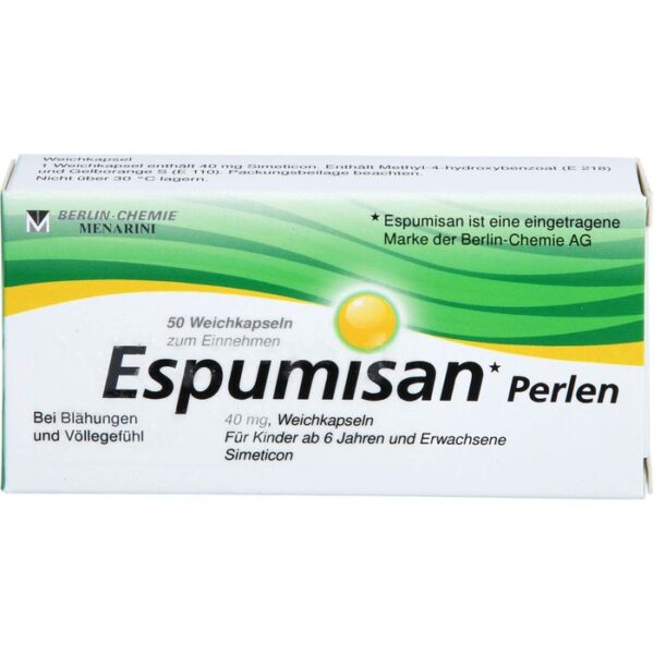 ESPUMISAN Perlen 40 mg Weichkapseln 50 St.