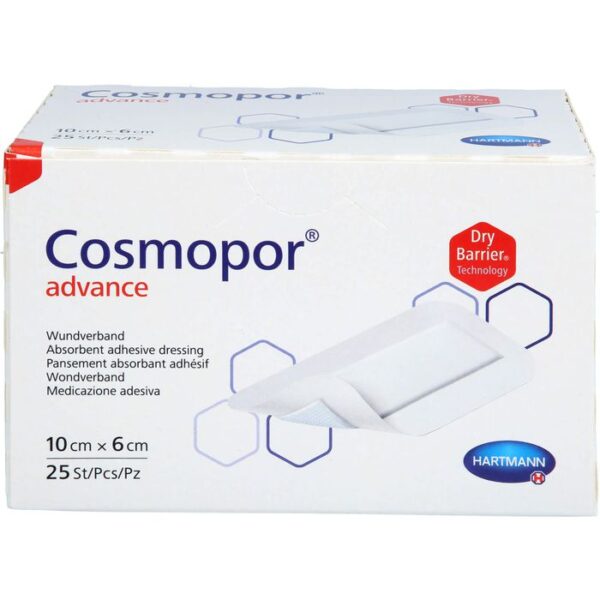 COSMOPOR Advance Wundverband 6x10 cm 25 St.