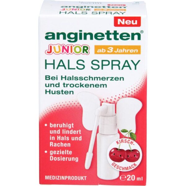 ANGINETTEN Halsspray Junior ab 3 Jahren 20 ml