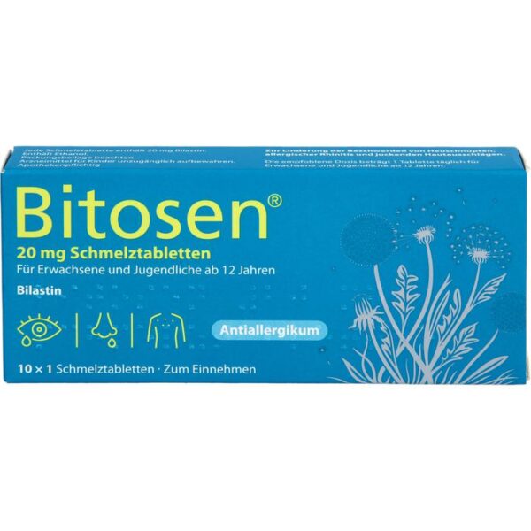 BITOSEN 20 mg Schmelztabletten 10 St.