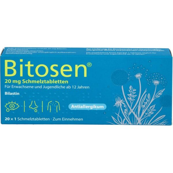 BITOSEN 20 mg Schmelztabletten 20 St.