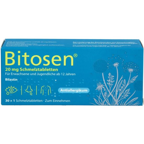 BITOSEN 20 mg Schmelztabletten 30 St.