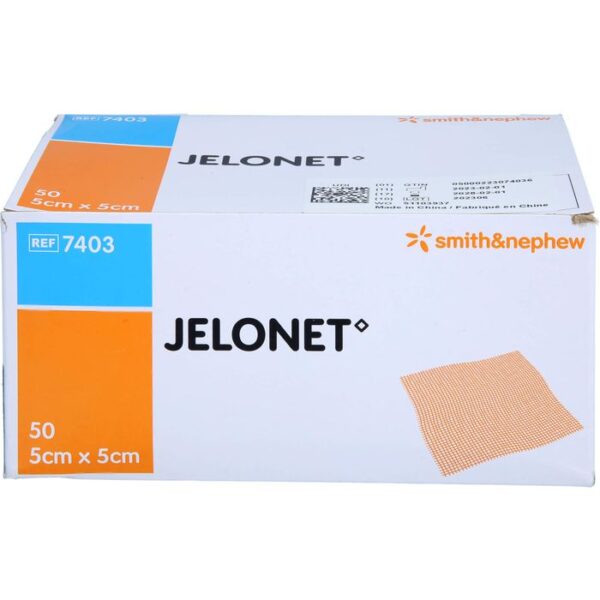 JELONET Paraffingaze 5x5 cm steril Peelpack 50 St.