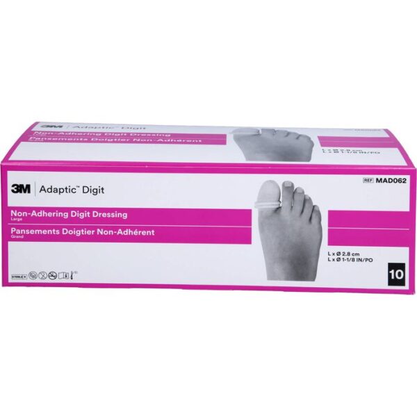 ADAPTIC DIGIT Zehenverband 2,8 cm large 10 St.