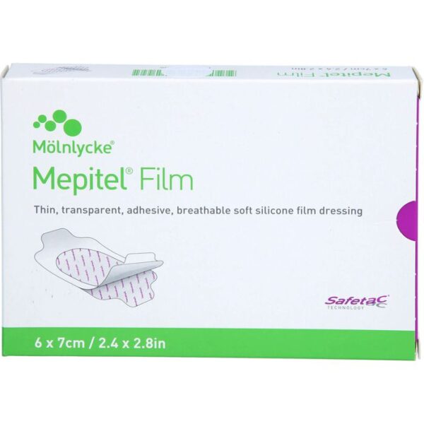 MEPITEL Film Folienverband 6x7 cm 10 St.