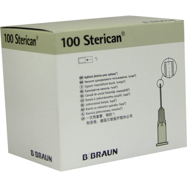 STERICAN Kanülen 27 G 0,4x25 mm stumpf 100 St Kanüle