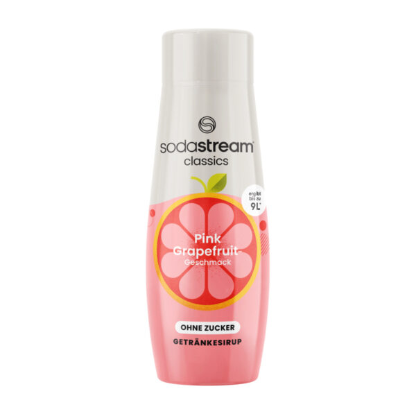 Sodastream Sirup Pink Grapefruit ohne Zucker, 440 ml