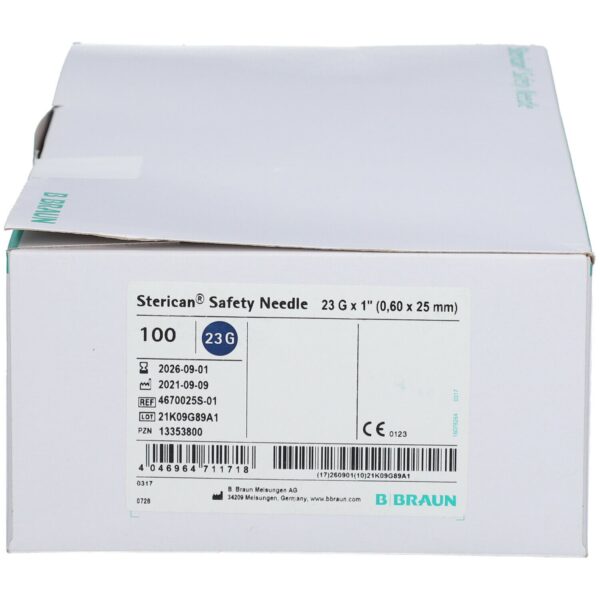 Sterican® Safety Kanülen 23 G x 1 0,6 x 25 mm EU