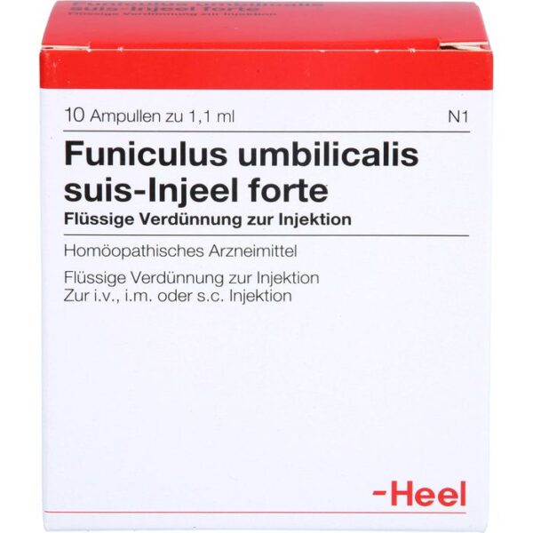 FUNICULUS UMBILICALIS suis Injeel forte Ampullen 10 St.