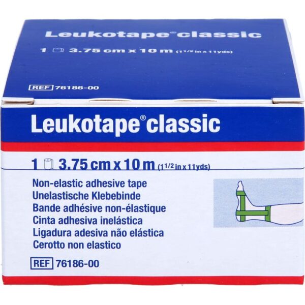 LEUKOTAPE Classic 3,75 cmx10 m grün 1 St.