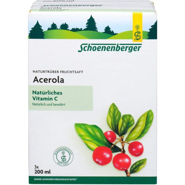 ACEROLA SAFT Schoenenberger Heilpflanzensäfte 600 ml