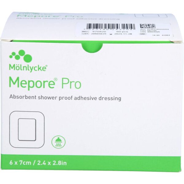 MEPORE Pro steril Pflaster 6x7 cm 60 St.