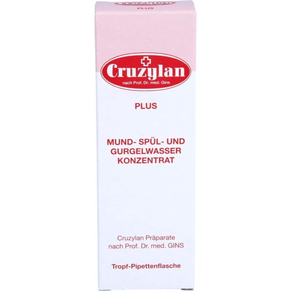 CRUZYLAN Plus Mund-/Spül- u.Gurgelwasserkonz.m.Pip 50 ml