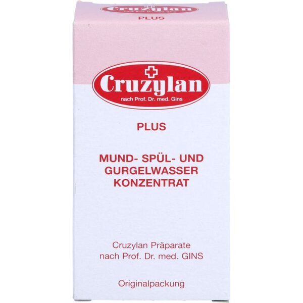 CRUZYLAN Plus Mund-/Spül- u.Gurgelwasserkonzentrat 50 ml