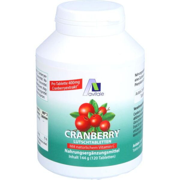 CRANBERRY LUTSCHTABLETTEN 120 St.