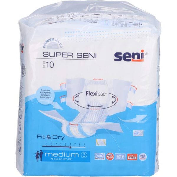 SUPER SENI Inkontinenzslip M 10 St.