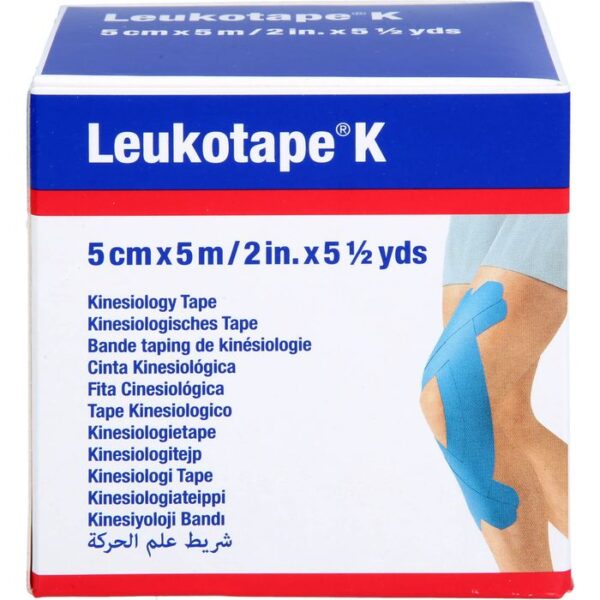 LEUKOTAPE K 5 cm blau 1 St.